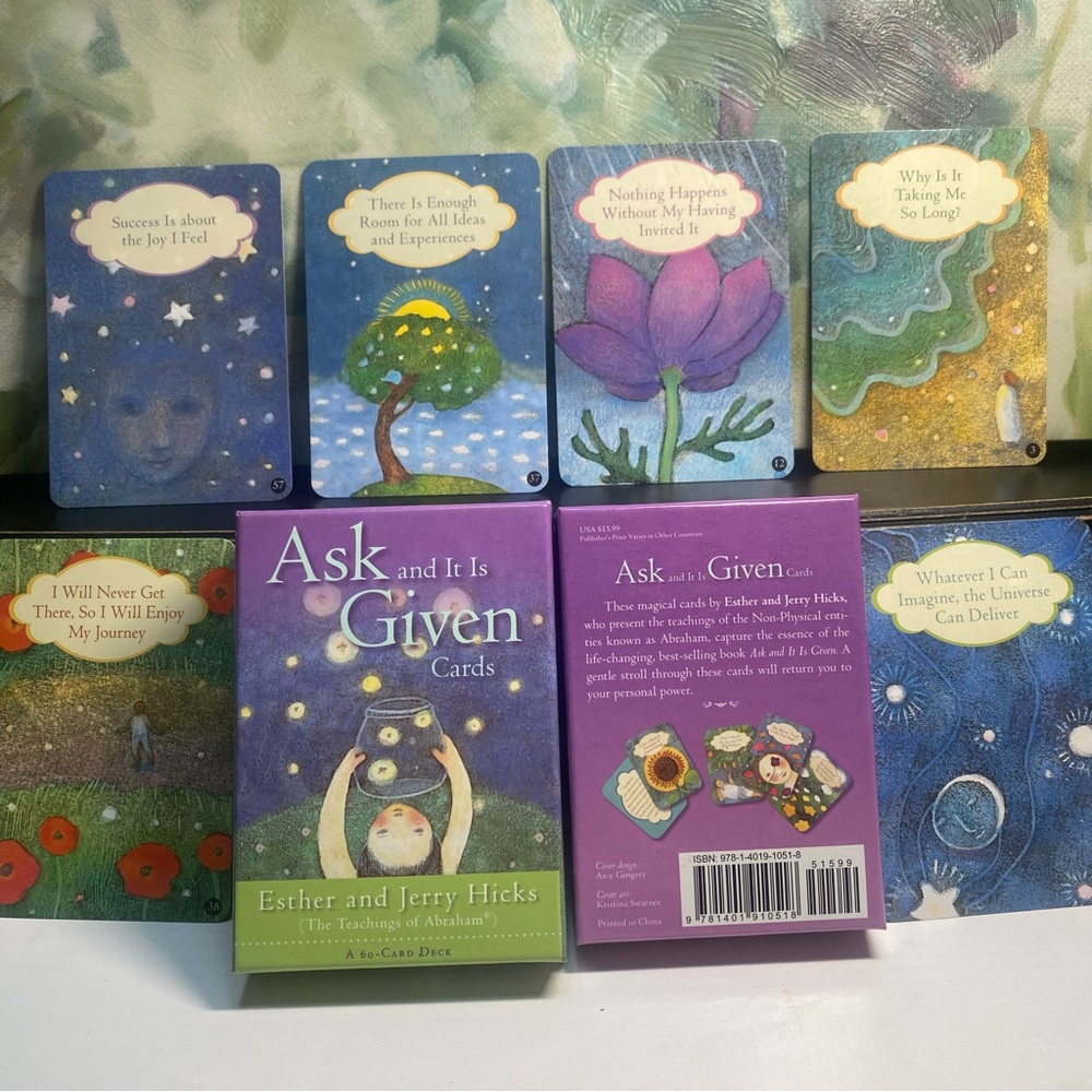 Ask and It Is Given 60 Card Deck Manifest Your Dreams
